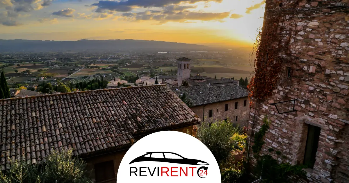 Noleggio Auto vicino al Borgo di Paciano in Umbria