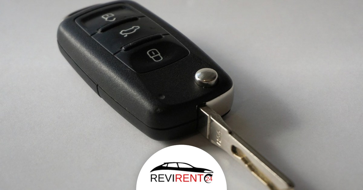 Noleggio auto senza carta di credito con Revirent24 - chiave dell'auto