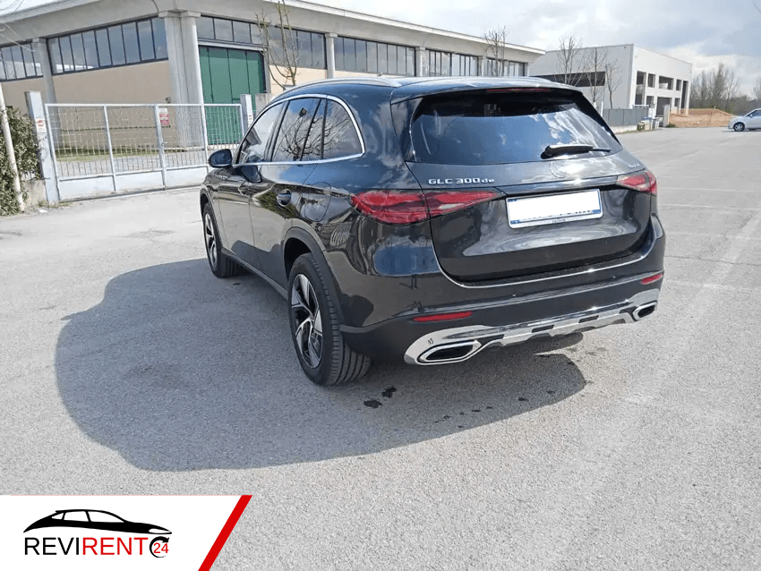 Mercedes GLC 300 rear view
